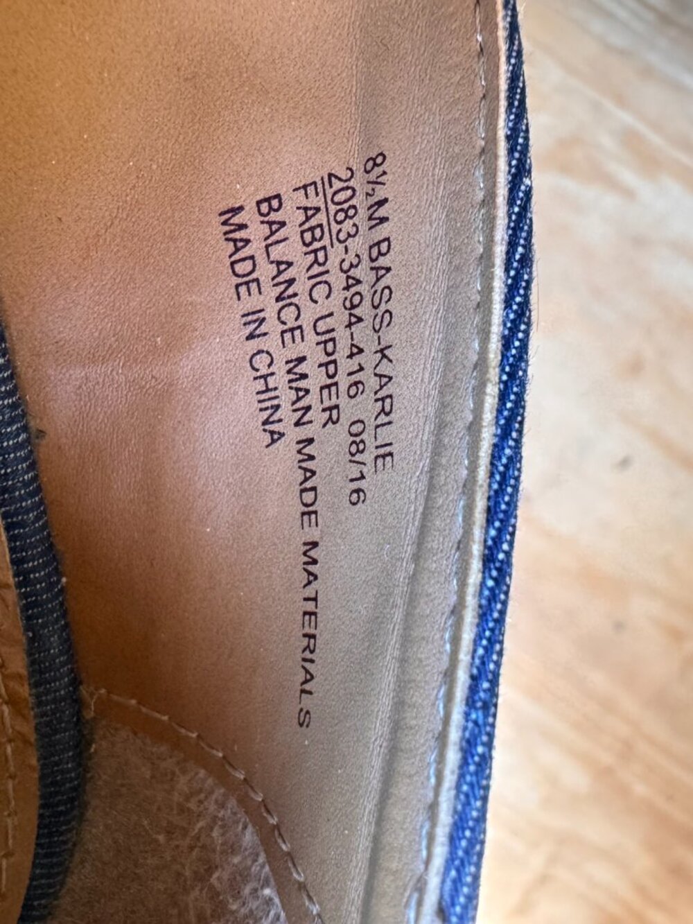 G.H. Bass Women's Blue and Navy Footwear - Picture 5 of 7